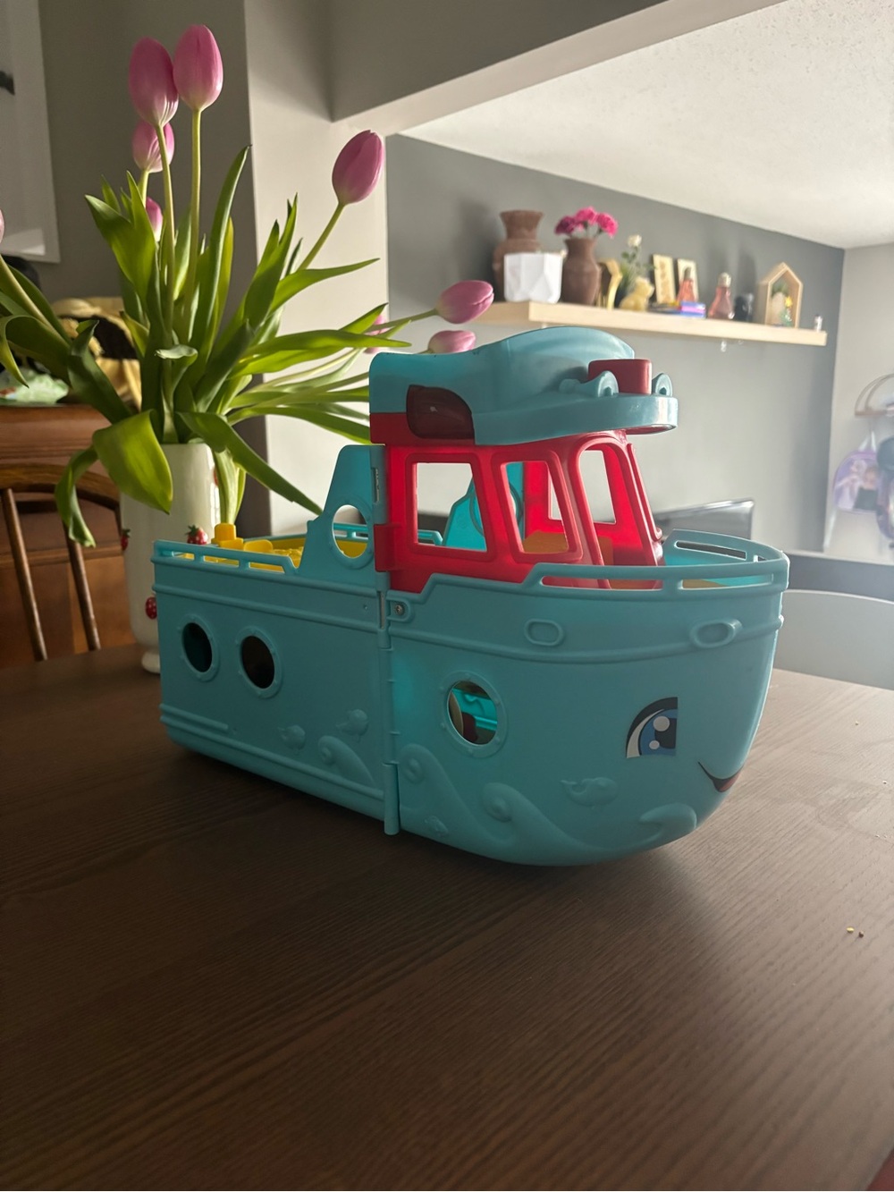 Fisher price little people travel together friend ship cruise boat